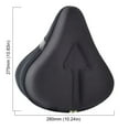 thumbnail image 3 of Funda de cojín de asiento de bicicleta reflectante Cojín de bicicleta eléctrica Accesorios de ciclismo, 3 of 9