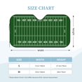 thumbnail image 2 of Kdxio American Football Field1 Print Windshield Sun Shade, Foldable Sun Blocker for Car,Truck,SUV Automotive Interior Sun Protection,Reflective Shade for Front Windshield(Small), 2 of 6