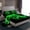 Green, variant on Homewish Gamepad Game Controller Twin Sheet Sets, Blue Green Lightning Twin Fitted Sheet, Teens Kids Boys Girls Flat Sheet, Super Cozy Room Decor, 3pcs