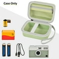 thumbnail image 5 of Digital Camera Case Compatible with KODAK EKTAR H35 H35N Half Frame Film Camera, Storage Holder Organizer for Kodak Ultra F9 M35 M38 Paper Shoot Camera, 35mm Film Rolls (Box Only) - Green, 5 of 7