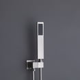 thumbnail image 4 of INQBRANDS Trustmade Wall Mounted Square Shower System with Rough-in Valve 10 inches Brushed Nickel, 4 of 5