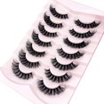 thumbnail image 2 of Eyelashes Russian Strip Lashes - Natural Wispy Fluffy 3d Effect Hybrid Strip, 2 of 3
