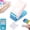 1.5"x0.6" Tab Punch, variant on Stamp Puncher, Stamp Punch, Postage Stamps Punch, 1X0.8inch Rectangular Stamps Cutout Punches, Lever Paper Punches for Crafting, Square Craft Hole Puncher for Paper Crafts DIY Scrapbooking Journaling