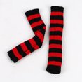 thumbnail image 2 of CSChome Acrylic Gloves Cozy Striped Woolen Gloves - Gift Mid-Length Autumn Keep Warm, 2 of 7