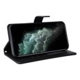 thumbnail image 5 of JTCASES Compatible with iPhone 11 Pro 5.8 inch Case Wallet Flip Folio Case [Kickstand] with RFID Blocking Card Holders [Shockproof] and Wrist Strap Phone Cover for Men Women Girls, Black, 5 of 12