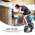 thumbnail image 3 of ORDDIART RVs Furniture Lock Drawer Locks Black Plastic Handle Function 1Pcs, 3 of 8