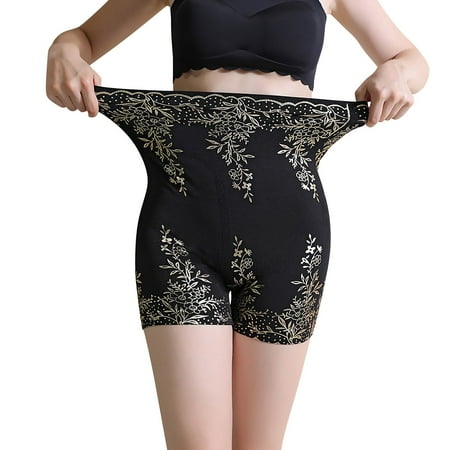 

Women s Hot Stamping Pants Large Size High Waist Lifting Pants Ladies Boxer Underwear Pants