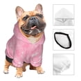 thumbnail image 4 of Bingfone Breast Cancer Awareness Dog Clothes Hoodie, Pet Winter Coat,Puppy Sweatshirts For Small Dogs Boy Girl,Suitable For All Breeds-X-Large, 4 of 9