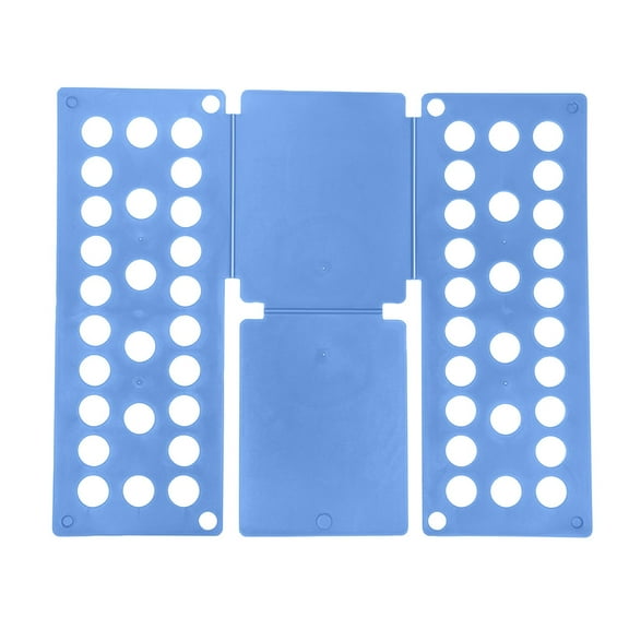 Clothes Folder Folding Board, Storage Closet Organizer, 19X8 In, Light Blue, Laundry Room Organization, Clothing Storage, Home Organization and Storage, 1 Pc