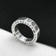thumbnail image 5 of Anillo forevei clásico retro ancho y estrecho para parejas de hombres y mujeres Elemento de moda versátil, 5 of 6