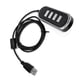 thumbnail image 5 of Línea de conversión de auriculares de audio RJ9 a USB Línea de auriculares para computadora con caja de control, 5 of 8