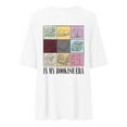 thumbnail image 3 of HUITKMM T-Shirt pour Femmes Chemises de Livre pour Femmes Surdimensionné dans Mon T-Shirt Bookish Décontracté à Manches Courtes T-Shirt de Lecture Hauts, 3 of 4