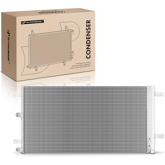 A-Premium Air Conditioning A/C Condenser Compatible with Ford F-150 2015-2019, Expedition 2018-2019 & Lincoln Navigator 2018-2019