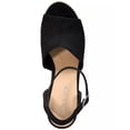 thumbnail image 3 of Sun + Stone BLACK Women's Fey Espadrille Dress Sandals, US 6M, 3 of 4