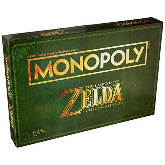 Monopoly Legend of Zelda Collectors Edition Board Game Ages 8 & Up