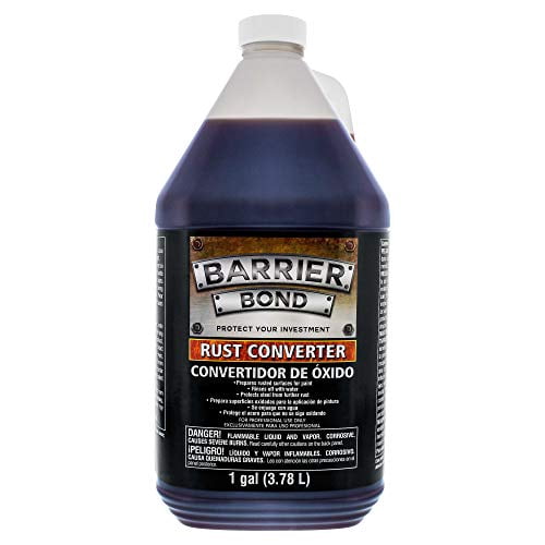 Barrier Bond - Rust Off - Professional Rust-Converter Coating -1 Gallon ...