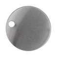 thumbnail image 4 of 60Mm Slim Stainless Steel Brushed Top Fix Toilet Base Hinge Fixture Cover, 4 of 9