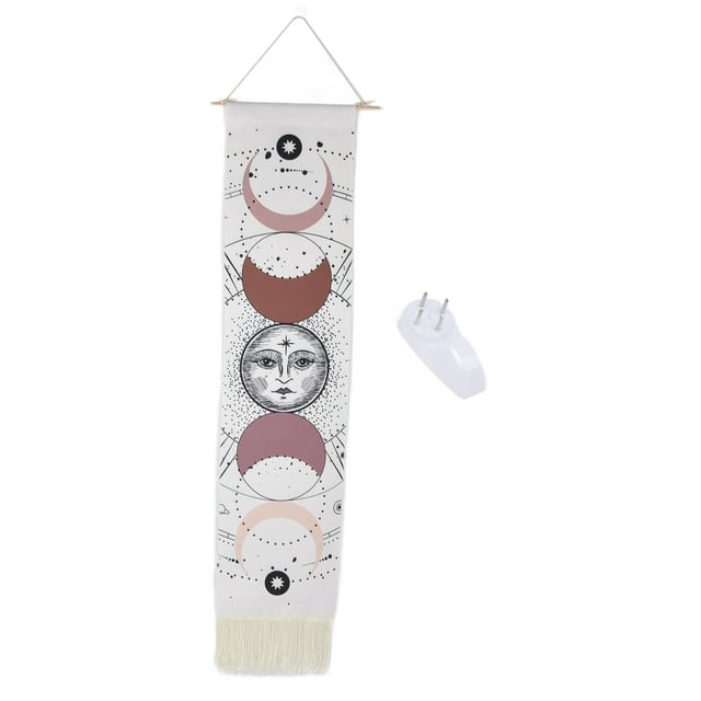 Oubit Home Tapestry,Home Tapestry Moon Printing Home Tassel Tapestry Moon Printing Tapestry Highly Versatile