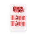 thumbnail image 1 of Uñas postizas Qarigey Jelly Rubber Sin olor irritante Cobertura completa Paster ligero y transpirable Tipo 34 F741, 1 of 6
