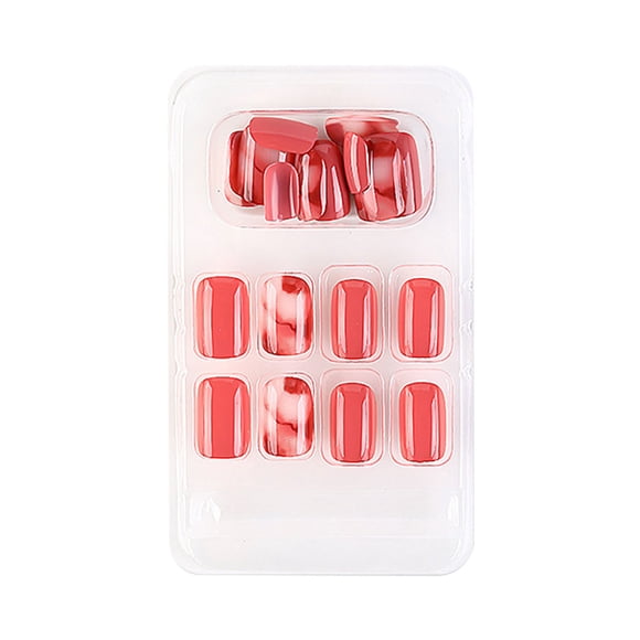 Uñas postizas Qarigey Jelly Rubber Sin olor irritante Cobertura completa Paster ligero y transpirable Tipo 34 F741