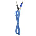 thumbnail image 1 of Máquina de Motor de tatuaje, cable de Clip, conexión de máquina de tatuaje, línea de gancho, cabeza recta RCA (azul), 1 of 10