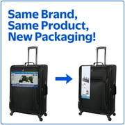 Protege 5-Piece Softside Spinner Luggage Set, Black