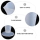 thumbnail image 2 of Vaso medidor triangular de plástico de 500 ml, práctico y ligero (blanco), 2 of 8
