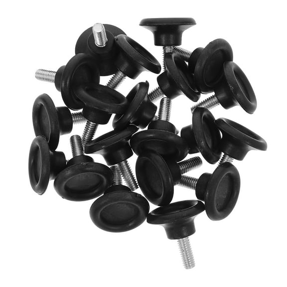 FRCOLOR 20PCS Screw In Floor Protectors for Chair Leg Furniture Adjustable Leveling Feet for Uneven Floors Chairs Tables Sofas