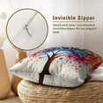 thumbnail image 4 of Colorful Painting Tree Pillow Covers - Rainbow Trees Throw Pillow Cover 18x18 Abstract Art Pillowcases Set of 2 Colored Plant Cushion Cover for Home Outdoor Office Sofa, 4 of 6