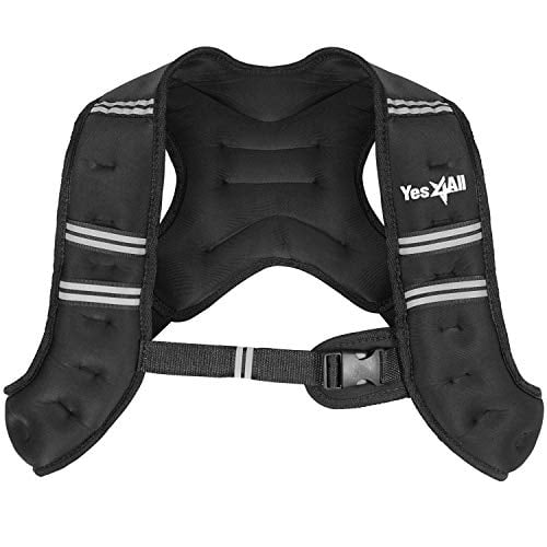 Yes4All Weighted Vest for Men & Women Weight Available 6, 8, 10, 12