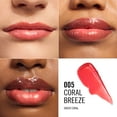 thumbnail image 3 of RIMMEL Oh My Gloss! Butter Me Up, 005 Coral Breeze, 0.5 fl oz, 3 of 9