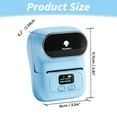 thumbnail image 3 of Thermal Label Printer Label Printer Small Black Label Maker 10 Bluetooth Thermal Label Makers for Small Business Home 2 Inch Barcode Label Sticker for Address/Logo/Clothing Label, 3 of 7