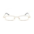 thumbnail image 2 of EYE ZOOM Ultra Slim Compact Tube Reading Glasses with Lightweight Portable Clip Case, Gold +1.25, 2 of 5