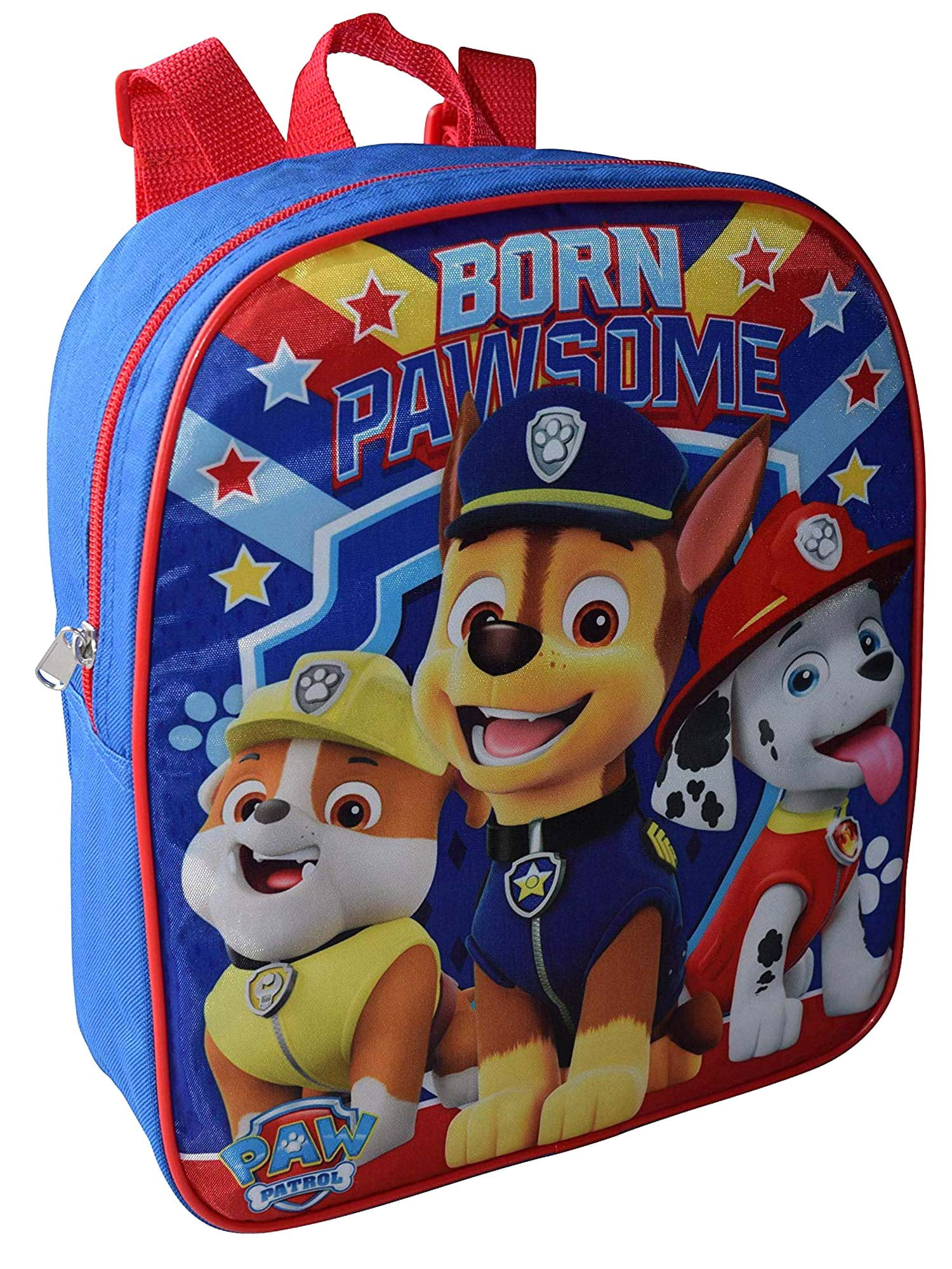 Kids Paw Patrol Backpack Game On with Big Pocket Chase Marshall Rubble School Nursery Holiday Lunch Book Bag Rucksack