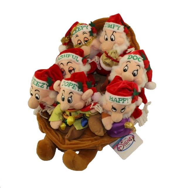 seven dwarfs plush dolls