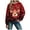 Brick Red, variant on Futezty Christmas Hoodies for Women Fashion Graphic Sweatshirts Casual Long Sleeve Hooded Girls Teen