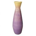 thumbnail image 3 of 31.5" Tall Bamboo Floor Vase, Glossy Purple, 3 of 6