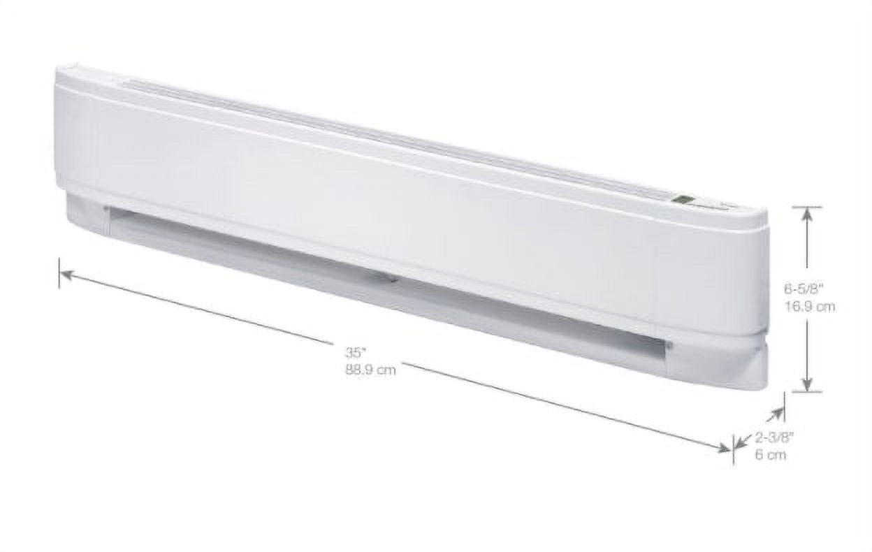 Dimplex Connex Proportional Linear Convector, 35, 1250/938W, 240/208V,  White-Color:White - Walmart.com