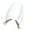 White, variant on 2pcs Role Playing Hair Clip Comfortable Barrettes Carnivals Halloween Hairclip Fashion Statements