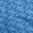 thumbnail image 1 of oneOone Velvet Medium Blue Fabric Tropical Sewing Craft Projects Fabric Prints By Yard 58 Inch Wide, 1 of 5