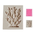 thumbnail image 2 of Molde de Silicona 3D Billuyoard Coral para Cupcake Herramientas de Hornear Gris, 2 of 6
