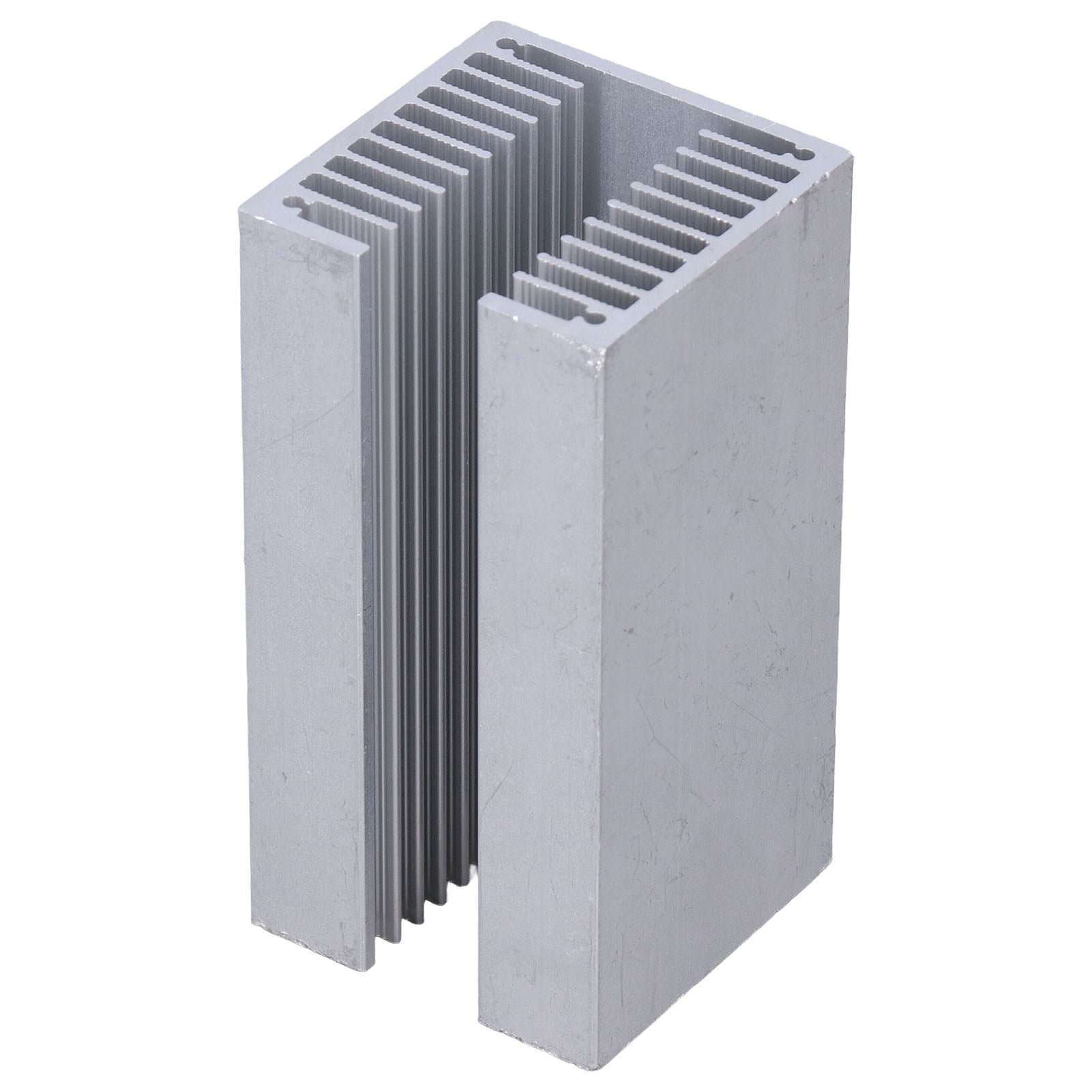 Dissipateur De Chaleur En Aluminium Type U - 100x50x50 Mm, Anodisé, Pour Composants électroniques