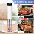 thumbnail image 4 of Wancle Sous Vide, Sous Vide Cooker Machine, Immersion Circulator, IPX7 Waterproof, Compact Design Accurate Temp Control &Acirc;&plusmn;0.1&Acirc;&deg;C, Quiet, Easy to, 4 of 6