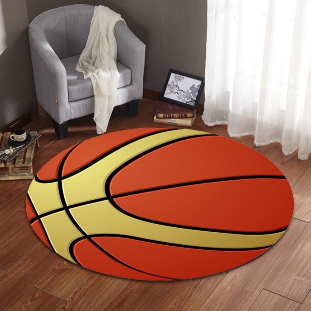 Teen Room Chair mat Empty Basketball Arena Competition Game Winner Champion Success Theme 30 x 47 Office Chair mat for Hardwood Floor Pale Coffee Black 