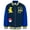 Navy blue, pikachu, variant on Pokemon Big Boys French Terry Zip Up Varsity Bomber Jacket Blue 10-12