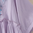 thumbnail image 6 of Womens Tops 3/4 Sleeve Button Loose Casual Blouse Summer Tops for Women, 6 of 8