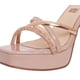 thumbnail image 2 of Zapatilla Sandalia de tacon Ancho con Brillos Casual para Mujer Noemi Garcia  Mod.330 Nude, 2 of 4