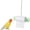 Green, variant on Bird Shredding Toys, Parrot Rolling Paper Play Toy with Hanging Chain, Interactive Chewing Accessory for Parakeet Cockatiel Medium Parrot Cage Use(xxw)