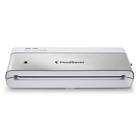 FoodSaver VS0160 Sealer PowerVac Compact Vacuum Sealing Machine  Vertical Storage  White