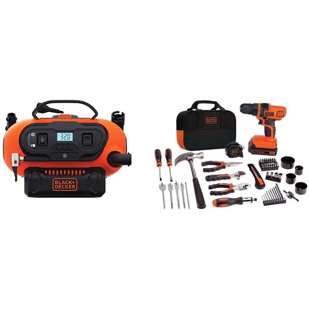BLACK+DECKER BDINF20C 20V Lithium Cordless MultiPurpose Inflator (Tool